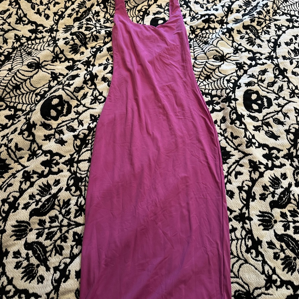 Purple Midi dress